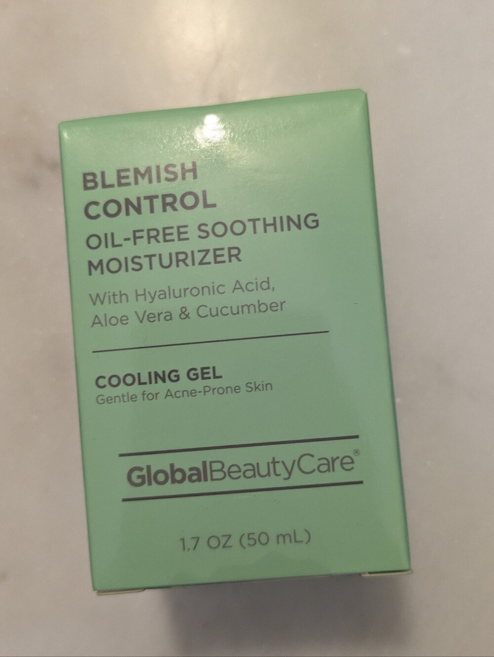 New Global Beauty Care Blemish Control Cooling Gel Moisturizer - 1.7 oz